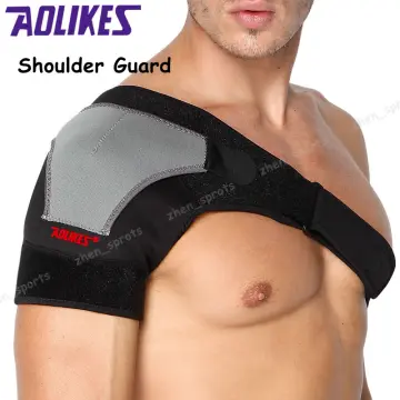 Adults Double Shoulder Support Sports Shoulder Guards Strap Band Black  Great For Shoulder Pain, Joint Weakness, Joint Instability 