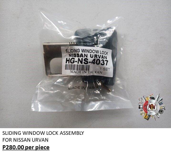 SLIDING WINDOW LOCK ASSEMBLY FOR NISSAN URVAN | Lazada PH