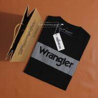 เสื้อยืดผู้ชาย Wrangler นำเข้า Wrangler USA เสื้อยืดนำเข้าสีดำ