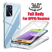 For Realme C21Y C25Y 8i 9i GT Master Cover 360 Full Body PC+Silicone Shockproof Case For OPPO A54S A16S Find X3 X5 Lite X3 NEO Bar  Wine Tools