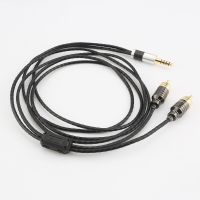 High Quality Audiocrast R600 +807AC 16 Cores HIFI 4.4mm to 2 RCA Audio Cable WM1A/1Z PHA-1A/2A Z1R 4.4mm Upgrade Cable