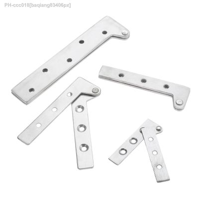 2pcs Pivot Hinges Offset Knife Hinges Inset Door Stainless Steel 360 Degree Rotating Hinges