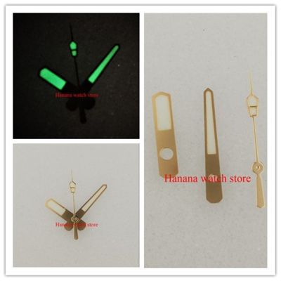 Suitable For NH35 NH36 7S26 Movement C3 Green Luminous Gold Pointer