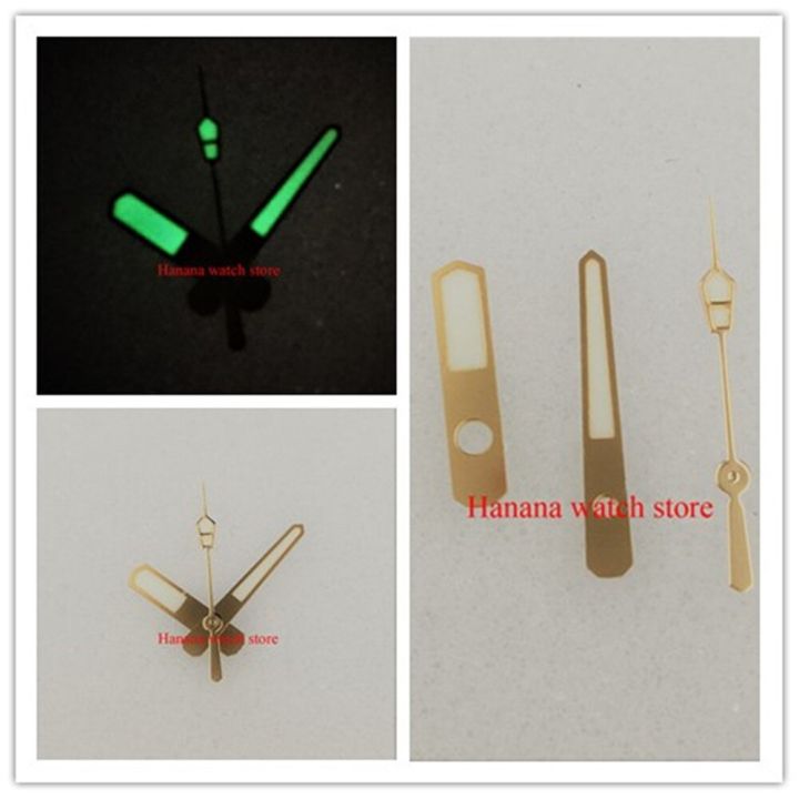 suitable-for-nh35-nh36-7s26-movement-c3-green-luminous-gold-pointer