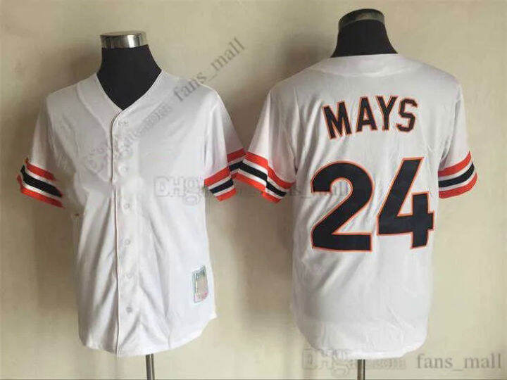 willie mays jersey mens