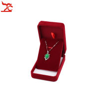 Amazing Jujube Red Wedding Ring Jewelry Box Velvet Earring Case Pendant Bracelet Storage Organizer Pearl Necklace Gift Holder