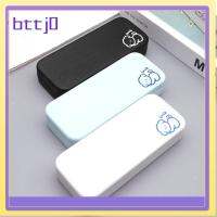 BTTJ0 เครื่องหนังแท้ กล่องใส่แว่นตา ต่อต้านความเครียด สีทึบทึบ กล่องแว่นอ่านหนังสือ แบบพกพาได้ น้ำหนักเบามาก สำหรับผู้หญิง