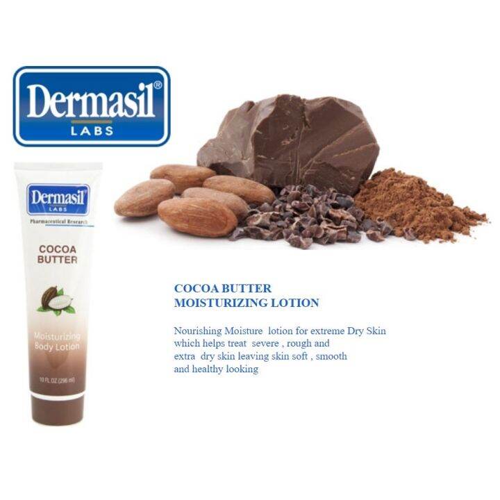 Authentic Dermasil Cocoa Butter Moisturizing Body Lotion 274 mL Lazada PH
