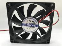 DC12V JF0815S1UR-R 8015 JAMICON Kaimei (2023/ต้นฉบับ) 0.34A พัดลมทำความเย็น8ซม. power amplifire fan พัดลมระบายอากาศ