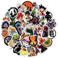 ☊﹉♕ 50PCS Dragon Ball Cool Anime Stickers Decals Decoration DIY Phone Notebook Suitcase Laptop Fridge Wall Graffiti Sticker