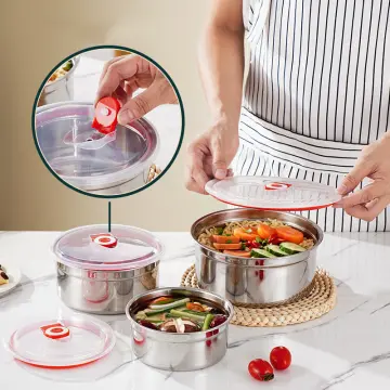 Stainless Steel Food Storage Container For Kitchen, Food Warmer Container