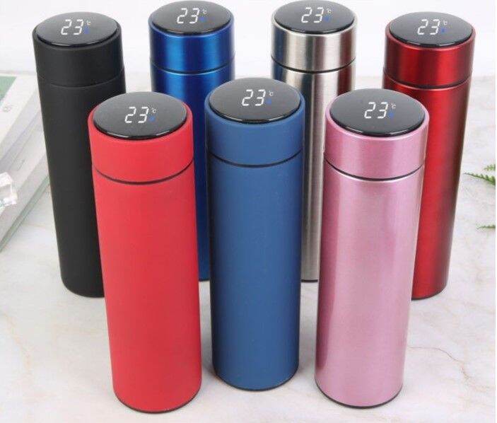 Smart Led Temperature Display Stainless Steel Vacuum Flask Bottle 