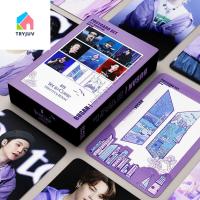 TRYJUV การ์ด Lomo ทัวร์โลกของขวัญแฟชั่นสำหรับแฟนๆบัตร HD ของอัลบั้มรูปภาพโปสเตอร์พิมพ์แบบ HD โปสการ์ดรูปบัตรสะสมไอดอลบัตรภาพการถ่ายภาพของ Bangtan Boys