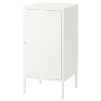 [สอบถามสต๊อคก่อนสั่งซื้อนะคะ!] IKEA HÄLLAN แฮลลัน ตู้เก็บของพร้อมบานตู้, ขาว, 45x47x92 ซม. อิเกีย ของแท้100%