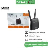 Pro +++ D-LINK Router 4G LTE 300Mbps รุ่นDWR-920(เร้าเตอร์ใส่ซิม)ประกันศูนย์3ปี ราคาดี อุปกรณ์ เรา เตอร์ เรา เตอร์ ใส่ ซิ ม เรา เตอร์ wifi เร้า เตอร์ 5g