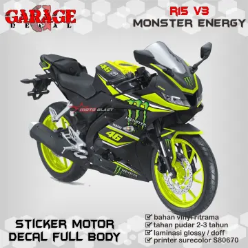 Decal r15 best sale v3 monster energy