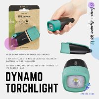 FORCLAZ ไฟฉาย ไฟฉายมือหมุน 15 ลูเมนรุ่น DYNAMO 100 V2 ( Dynamo Torchlight - 15 lumen - DYNAMO 100 V2 ) CAMPING TENTS เต็นท์ แคมป์ปิ้ง ตั้งแคมป์ ผ้าเต็นท์