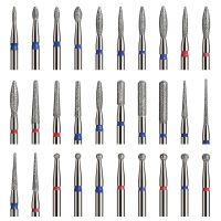 Nail Drill Rotary Bits Milling Cutter For Manicure Burr Cuticle Clean Electric Cutter Drill Bits Nail Art Manicure Accessories