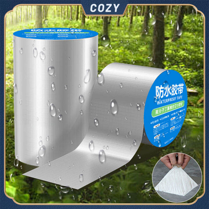 Aluminum Foil Butyl Waterproof Tape Super Fix Repair Wall Crack Easy to
