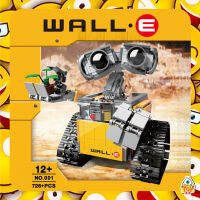 ตัวต่อ SY7007,LJ001 Wall-E วออี เเบบมีมอเตอร์ เเละไม่มีมอเตอร์ ขยับได้