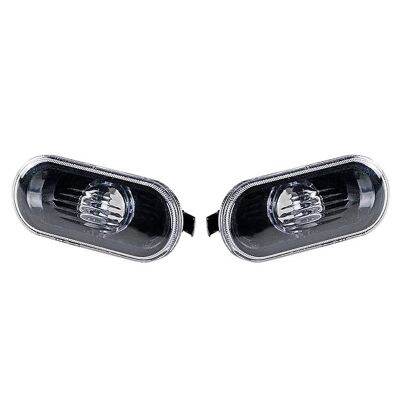 【LZ】✴  Carro lado marcador turn signal luz de advertência lâmpada preta tampa para MK4 golfe Jetta BoraB5 B5.5 PassatBeetle 2pcs