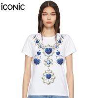 iCONiC SAPPHIRE T-SHIRT #6013 เสื้อยืด พิมพ์ลาย อัญมณี สีไพลิน ประจำเดือนเกิด กันยายน  เสื้อยืดแฟชั่น เสื้อยืดผช เสื้อยืดผญ เสื้อยืดลาย