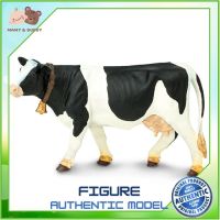 Safari Ltd. : SFR232629 โมเดลวัว Holstein Cow Model Action Figure Cartoon แอกชั่น ฟิกเกอร์ ของเล่น ของสะสม ของเล่นเด็ก ตุ๊กตา Mamy and Buddy