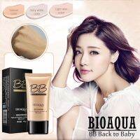 BIOAQUA BB ครีมแต่งหน้า 3 สีธรรมชาติคอนซีลเลอร์ไร้ที่ติ Oil - control Liquid Foundation Moisturizing เครื่องสำอาง 1*ชิ้น