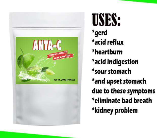 ANTA C ACIDITY ACID REFLUX GERD Sour Stomach Heartburn Acid