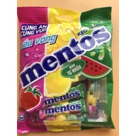 Kẹo nhai Mentos hương trái cây mẫu mới nhất thumbnail
