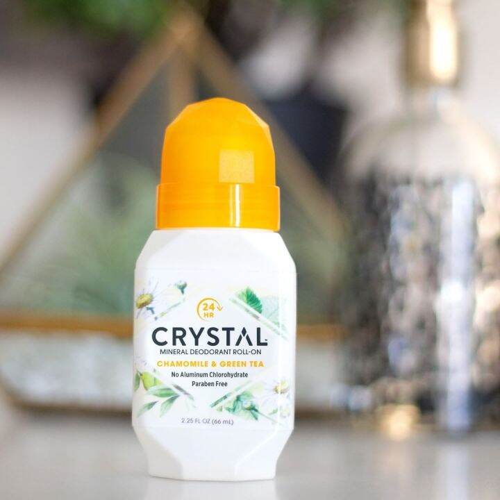 [PREORDER] BODY DEODORANT NATURAL DEODORANT ROLL ON CHAMOMILE & GREEN