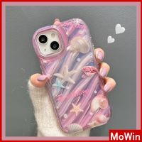 เข้ากันได้สำหรับ เคสไอโฟน เคสไอโฟน11 เคส iphone 11 สำหรับ iPhone 14 Pro Max เคส iPhone เลเซอร์สะท้อนแสงเคสใส TPU เคสนิ่มถุงลมนิรภัยกันกระแทกเปลือกหอยปลาดาวเข้ากันได้กับ iPhone 13 Pro max 12 Pro Max 11 xr xs max 7Plus 8Plus