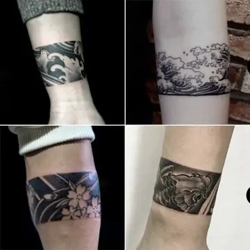 Tiga Tattoo  Koi x Wave of Kanagawa Armband Tattoo by  Facebook