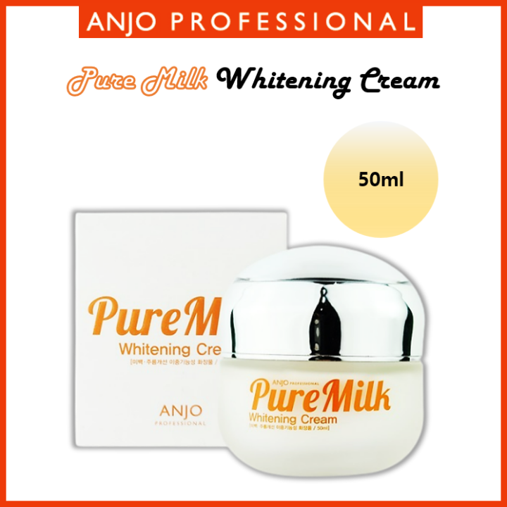 [ANJO] Pure Milk Whitening Cream 50ml | Lazada