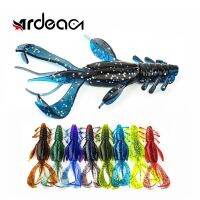 Ardea Craw Shrimp Lure 3pcs 103mm 10g Crazy Flapper เหยื่อตกปลา Wobbler ซิลิโคนนุ่มหนอน Bass Peche ตกปลา-Cailine