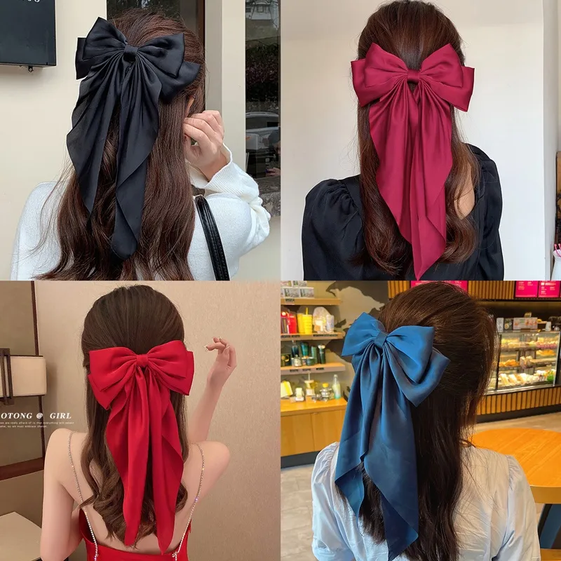 In the movie Superman daily ➳Spot s hairKorean Ribbon Bow Hair