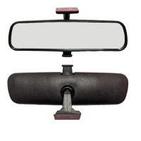 1pcs Car Interior Rear View Mirror Stick On Adhesive Driving Glass Replacement Exterior Parts