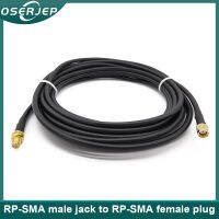 1/5/10/15/20/30 Meters RP-SMA male jack to RP-SMA female plug low loss LMR195 0-3Ghz pigtail cable for WIFI Antenna extension