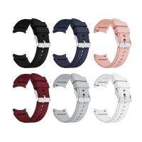 สำหรับ Gala-Xy Watch4เปลี่ยนสายคล้องคอซิลิโคนสายรัดข้อมือ7กีฬาสมาร์ทนาฬิกา Soft TPU สายรัดข้อมือสร้อยข้อมือ Belt