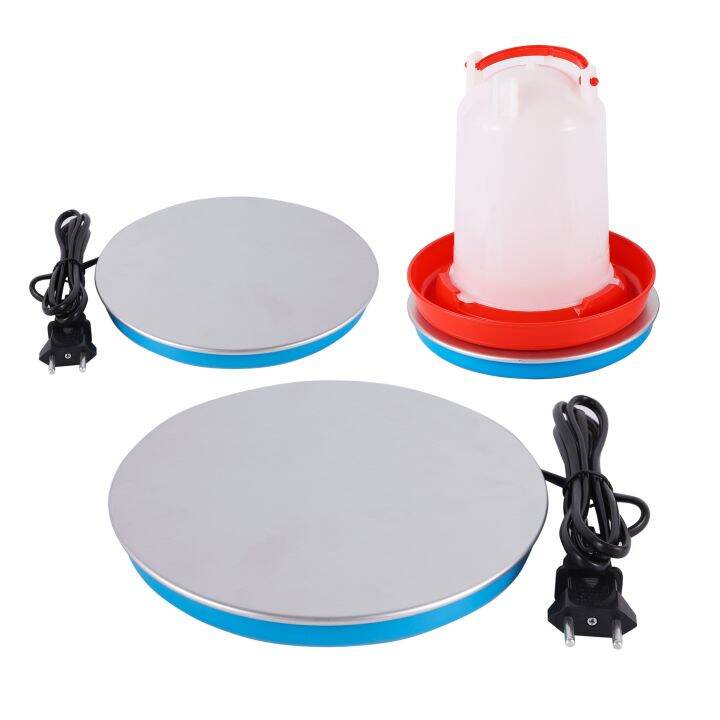 chicken-water-heater-safe-and-durable-poultry-waterer-drinker-heated-base-universal-pet-water-heater-warmer-base-for-winter