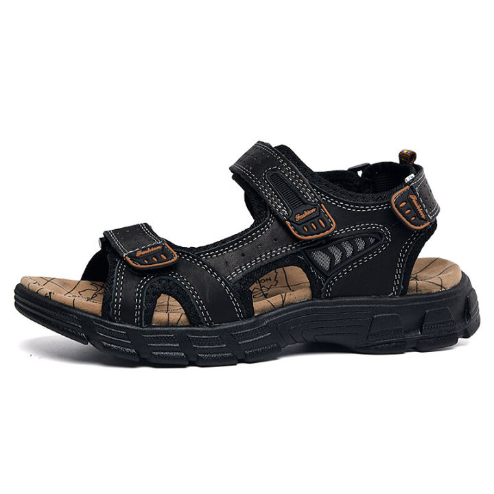 myk-l-napolien-sandals-for-men-genuine-leather-outdoor-hiking-shoes-sports-anti-slip-slippers-beach-shoes