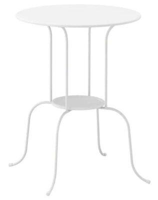 LINDVED Side table, white, 50x68 cm (ลินด์เวียด โต๊ะข้าง, ขาว50x68 ซม.)