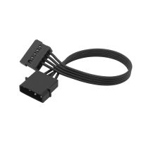 Molex IDE 1 to 1 24 Pin Male To 15 Pin Female SATA Power Converter Adapter Cable Hard Drive HDD SSD Power Extension Cable 22cm