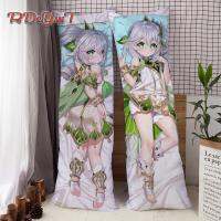 【hot】✘ Hot Game Genshin Nahida Dakimakura Hugging Pillowcases 2-Side Printed Cover 100/120/150/160/170/180CM