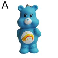 Mini Toy Bears Small Rainbow Bear Lucky Bear Doll Home Keychain Decoration Bear Doll Love Pendant Z1B5