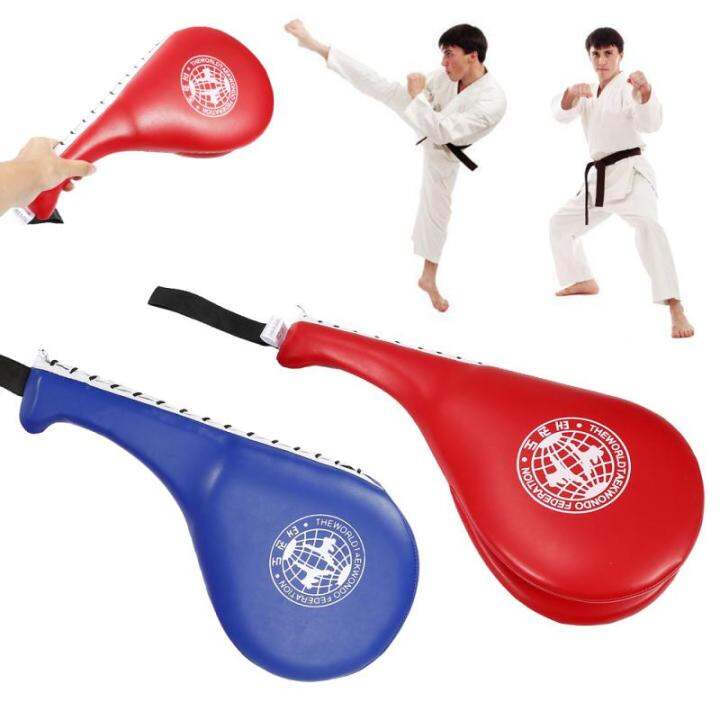 Durable Taekwondo Double Kick Pad Kick Boxing Punching Pad Kick Fighting Pads Foot Target Pad 3138