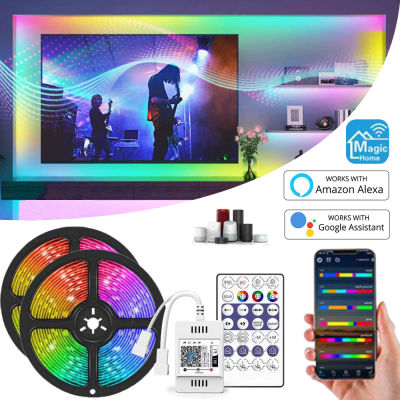 WS2812B Individually Addressable LED Strip Dream Color Magic Home WIFI App Control 3060Leds Led Pixel Strip 1M 2M 3M 4M 5M DC5V