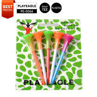 [11GOLF] ทีตั้งลูกกอล์ฟ มียางช่วยให้การตีผ่านได้ง่าย Plastic with Rubber Cushion Top Golf Tee PE-0066