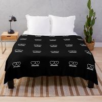 Ready Stock Black hearts club yungblud design Throw Blanket Summer Bedding Blankets Decorative Blankets