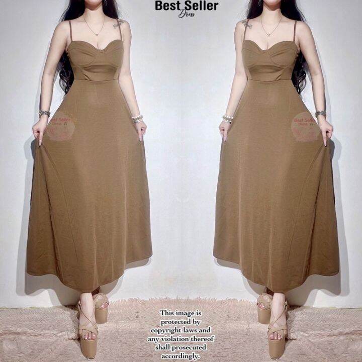 BEST SELLER SAKURA CORSET MAXI DRESS (BEST SELLER DRESS) (BSD) Lazada PH